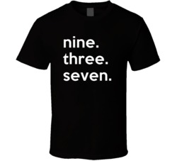 Ohio 937 Tending Area Code Pride T Shirt