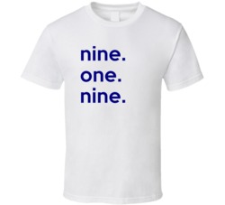 North Carolina 919 Fun Cool Area Code Pride T Shirt