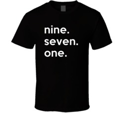 Oregon 971 Tending Area Code Pride T Shirt