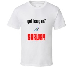 Lars Haugen Norway got hockey T shirt