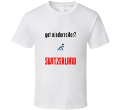 Nino Niederreiter Switzerland got hockey T shirt
