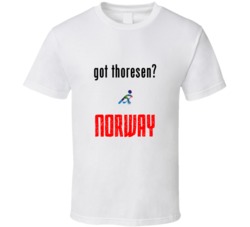 Patrick Thoresen Norway got hockey T shirt