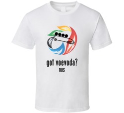 Alexey Voevoda Rus Sochi Bobsleigh Winter Olympic T Shirt