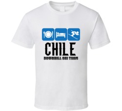 Chile Downhill Ski Team Winter Olympic T Shirt