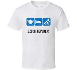 Czech Republic Hockey Team Sochi Olympics T Shirt