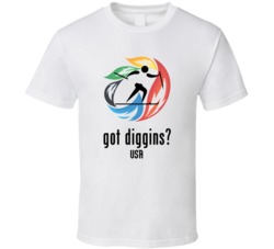 Jessica Diggins Usa Cross Country Ski Winter Olympics T Shirt