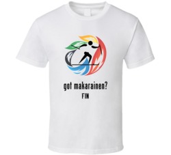Kaisa Makarainen Fin Cross Country Ski Winter Olympics T Shirt