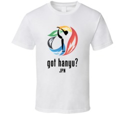 Yuzuru Hanyu Jpn Sochi  Figure Skating T Shirt
