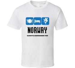 Norway Slopestyle Snowboarding Team Winter Olympic T Shirt