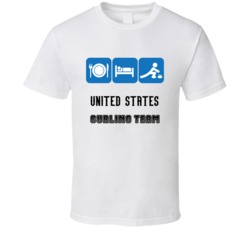 United States Curling Team Winter Olympic T Shirt