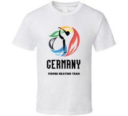 Germany Figure Skating Team Winter Olympics Sochi T Shirt
