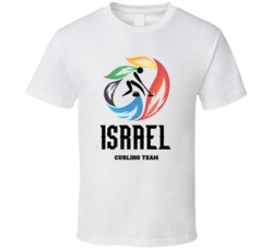 Israel Curling Team Winter Olympics Sochi T Shirt