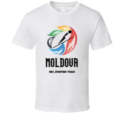 Moldova Ski Jumping Team Winter Olympics Sochi T Shirt