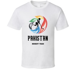 Pakistan Hockey Team Winter Sochi Olympics T Shirt