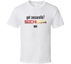 Mats Zuccarello Nor Sochi Hockey T Shirt