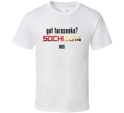 Vladimir Tarasenko Rus Sochi Hockey T Shirt