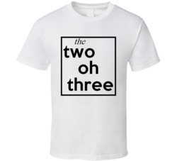 Two Oh Three Connecticut 203 Fun Cool Area Code City Pride T Shirt