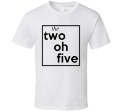 Two Oh Five Alabama 205 Fun Cool Area Code City Pride T Shirt