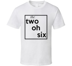 Two Oh Six Washington 206 Fun Cool Area Code City Pride T Shirt