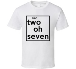 Two Oh Seven Maine 207 Fun Cool Area Code City Pride T Shirt