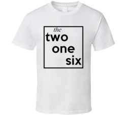 Two One Six Ohio 216 Fun Cool Area Code City Pride T Shirt