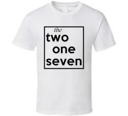Two One Seven Illinois 217 Fun Cool Area Code City Pride T Shirt