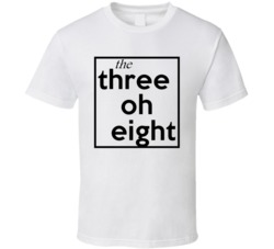 Three Oh Eight Nebraska 308 Fun Cool Area Code City Pride T Shirt
