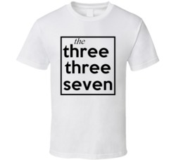 Three Three Seven Louisiana 337 Fun Cool Area Code City Pride T Shirt