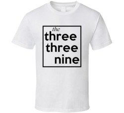 Three Three Nine Massachusetts 339 Fun Cool Area Code City Pride T Shi