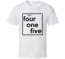 Four One Five California 415 Fun Cool Area Code City Pride T Shirt