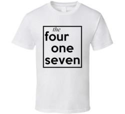 Four One Seven Missouri 417 Fun Cool Area Code City Pride T Shirt