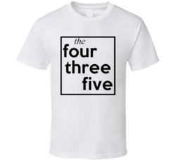 Four Three Five Utah 435 Fun Cool Area Code City Pride T Shirt
