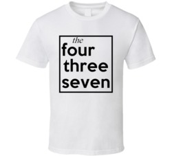 Four Three Seven Canada Ontario 437 Fun Cool Area Code City Pride T Sh