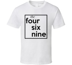 Four Six Nine Texas 469 Fun Cool Area Code City Pride T Shirt