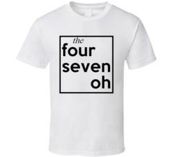 Four Seven Oh Georgia 470 Fun Cool Area Code City Pride T Shirt