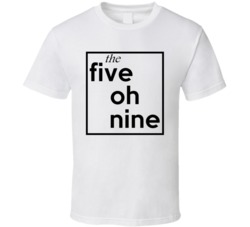 Five Oh Nine Washington 509 Fun Cool Area Code City Pride T Shirt
