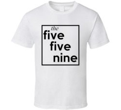 Five Five Nine California 559 Fun Cool Area Code City Pride T Shirt