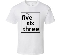 Five Six Three Iowa 563 Fun Cool Area Code City Pride T Shirt