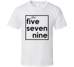 Five Seven Nine Quebec 579 Fun Cool Area Code City Pride T Shirt