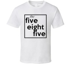 Five Eight Five New York 585 Fun Cool Area Code City Pride T Shirt