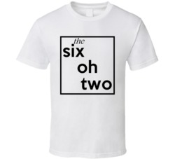 Six Oh Two Arizona 602 Fun Cool Area Code City Pride T Shirt