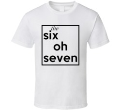 Six Oh Seven New York 607 Fun Cool Area Code City Pride T Shirt
