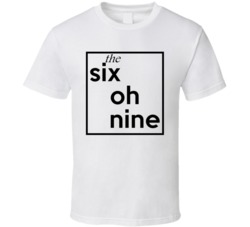 Six Oh Nine New Jersey 609 Fun Cool Area Code City Pride T Shirt