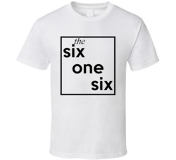 Six One Six Michigan 616 Fun Cool Area Code City Pride T Shirt