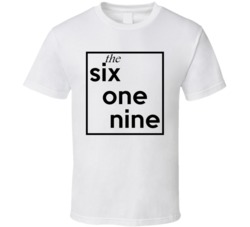 Six One Nine California 619 Fun Cool Area Code City Pride T Shirt