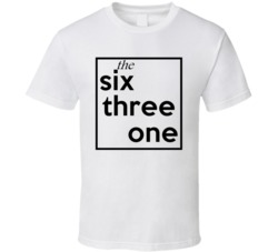 Six Three One New York 631 Fun Cool Area Code City Pride T Shirt