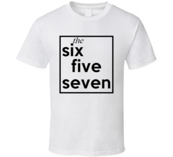 Six Five Seven California 657 Fun Cool Area Code City Pride T Shirt