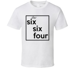 Six Six Four Montserrat 664 Fun Cool Area Code City Pride T Shirt