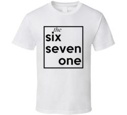 Six Seven One Guam 671 Fun Cool Area Code City Pride T Shirt