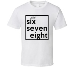 Six Seven Eight Georgia 678 Fun Cool Area Code City Pride T Shirt
